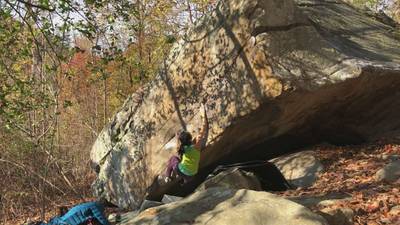 Fingers Malone v8, New River Gorge - Beta Video from jaylin