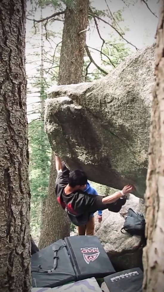 Toolshed Low v11, Little Cottonwood Canyon - Beta Video from Yusuke