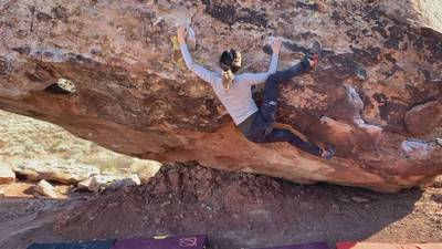 Jabberwock Arete v5, Moe's Valley - Beta Video from srh