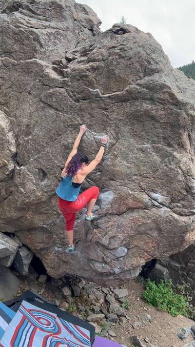 The Lurker v6, Clear Creek Canyon - Beta Video from lilyswann