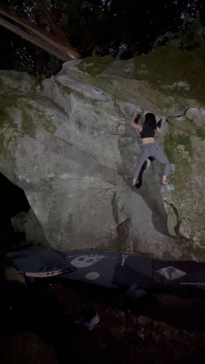 Nick's Adventure v0, Squamish - Beta Video from connie.climbthenics