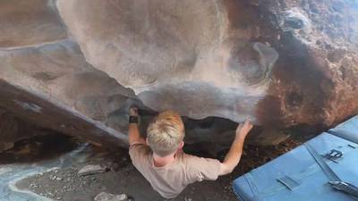 Lobster Claw v5, Hueco Tanks - Beta Video from brenner.rauch