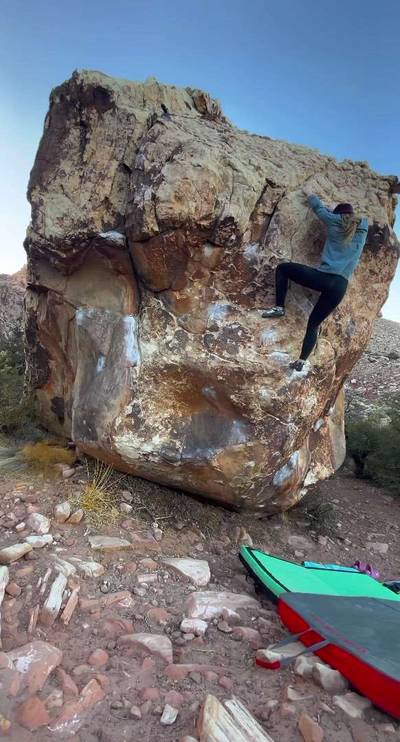 Freedom Fighter v5, Red Rock - Beta Video from kenzie_climbs
