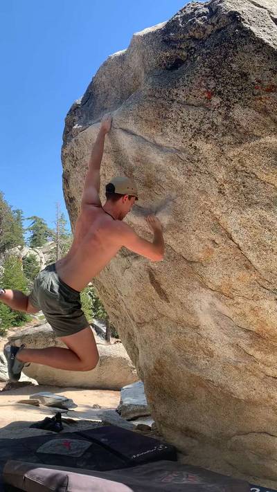 Paul Rocks v4, Tramway - Beta Video from n8climbs