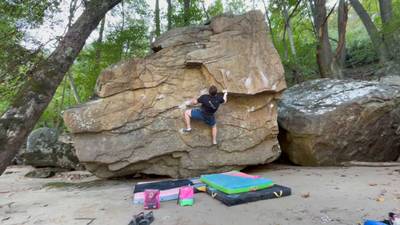 Gundercling v4, New River Gorge - Beta Video from Dr.PebbleWesslin