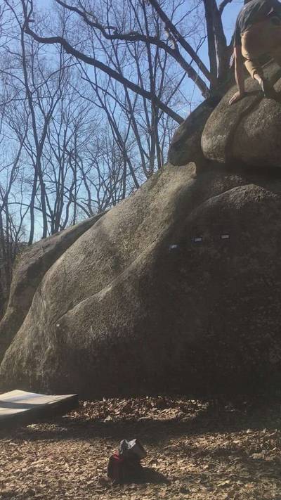 Black Snake Crack Right v0, Boat Rock - Beta Video from th3n3wtr3ya113n