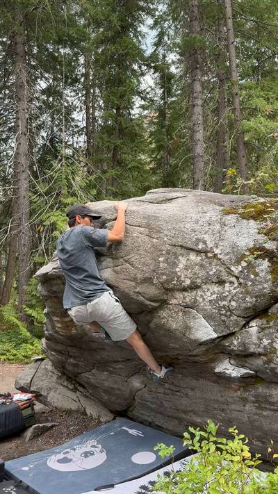 Heel Hook Right v3, Leavenworth - Beta Video from climb_ryan