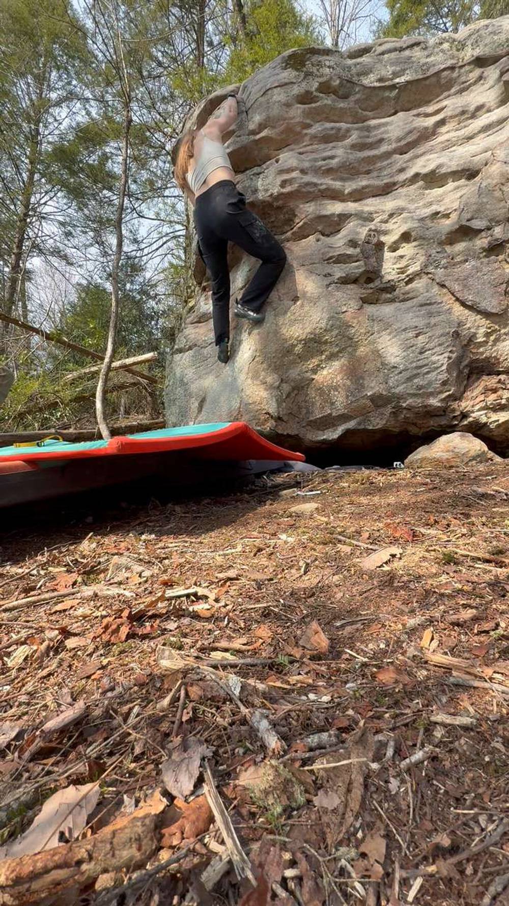 Land Ho v2, New River Gorge - Beta Video from meg.ascends