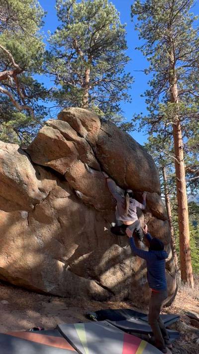 Dreamclimb Stand v8, Rocky Mountain National Park - Beta Video from sarah_agnew