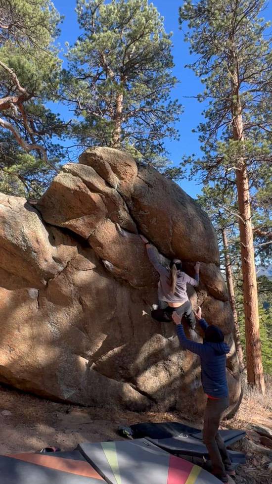 Dreamclimb Stand v8, Rocky Mountain National Park - Beta Video from sarah_agnew