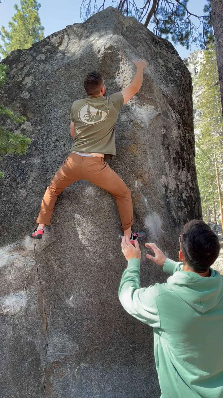 Tallboy v4 - Christmas Valley, Lake Tahoe Bouldering - Watch