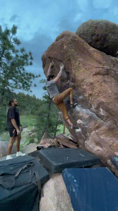 Southwest Prow v0, Flagstaff Mountain, CO - Beta Video from Orangutang