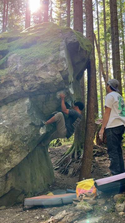 Meat Eating Vegetarian v6, North Bend - Beta Video from onassisclimbs