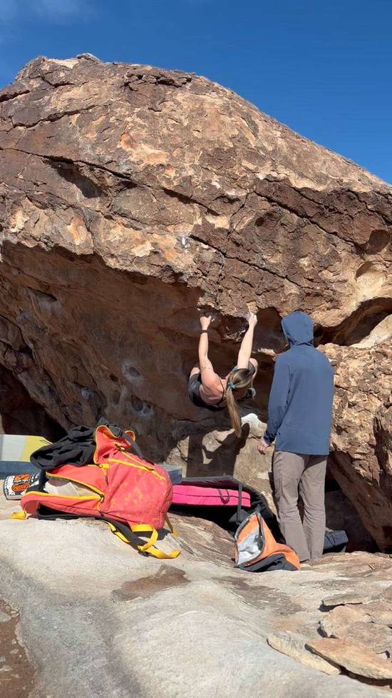 Perverse v4, Hueco Tanks - Beta Video from ekellinwood