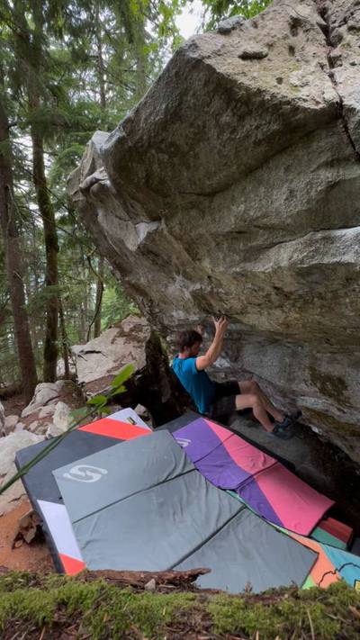 First Come First Serve v6, Squamish - Beta Video from MorganP