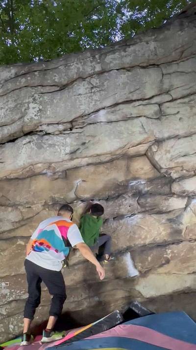 No Love for Dr. Jones v2, New River Gorge - Beta Video from RyoClimber