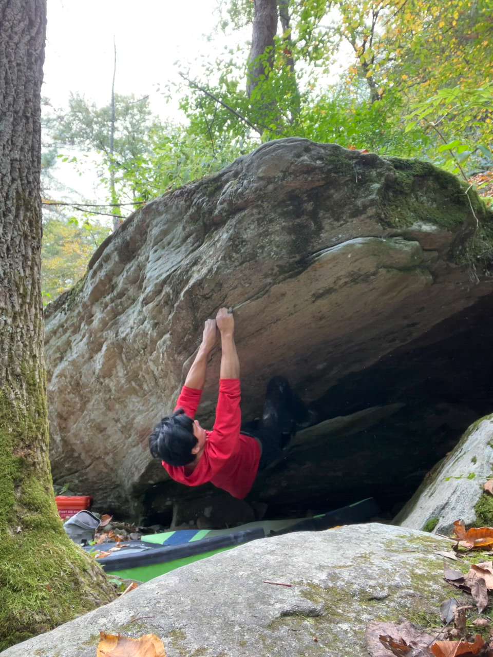 Tittleman’s Crest v6, Farley Ledge KAYA The Climber