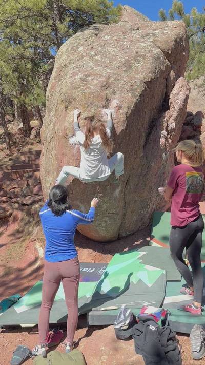 Southern Sun v8, Flagstaff Mountain, CO - Beta Video from elliepie