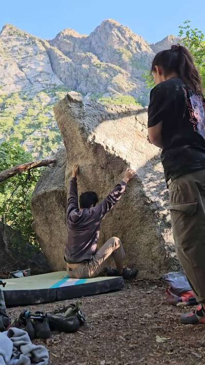 Shorty v1, Little Cottonwood Canyon - Beta Video from Kev