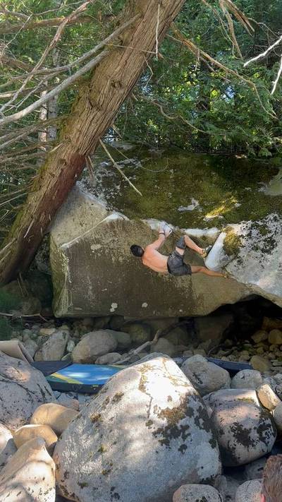 The Wave v9, Index - Beta Video from Boulderman_Climbs