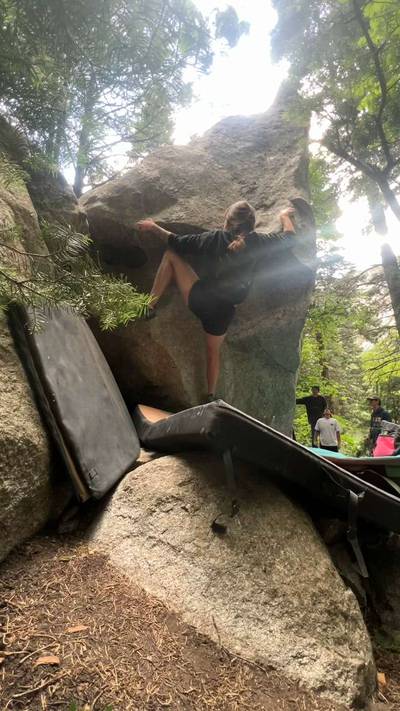 MC's Easy v8, Little Cottonwood Canyon - Beta Video from CathyG