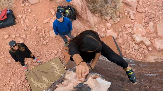 Fin - Backside v0, Red Rock - Beta Video from benben.