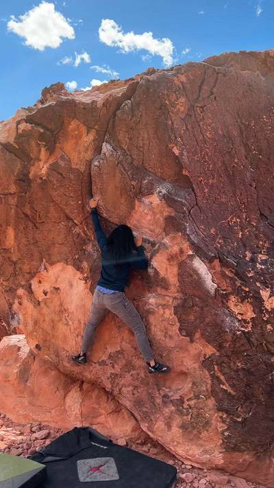 Warm Up Backside Right v1, Red Rock - Beta Video from candy