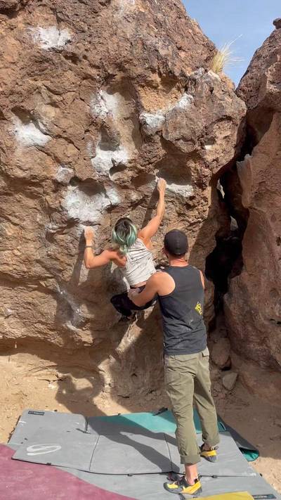 Bleached Bones v4, Bishop - Beta Video from CRUXandbeta