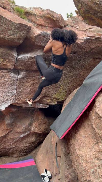 Curmudgeon v7, Flagstaff Mountain, CO - Beta Video from inaclimbs