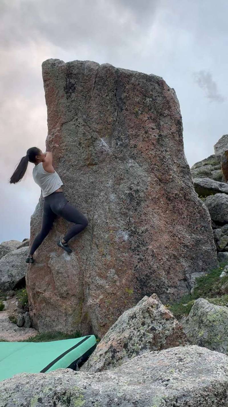 Trailside Aretes Left v4, Lincoln Lake - Beta Video from byoon