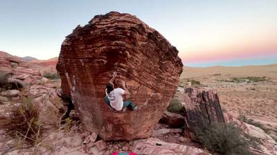 The Prayer v6, Red Rock - Beta Video from mylesclimbs