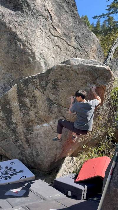 The White Arete v5, Leavenworth - Beta Video from climb_ryan