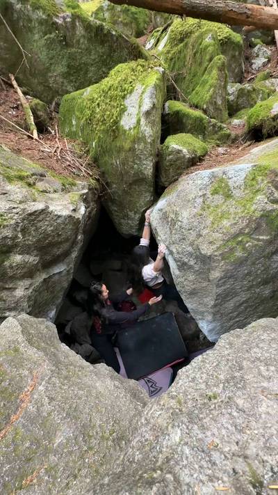 Green Tea v4, Squamish - Beta Video from tiinnngggg