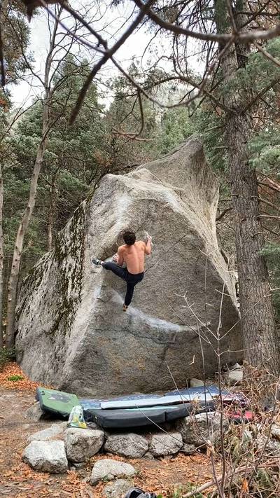 Surprise v8, Little Cottonwood Canyon - Beta Video from bobChoss