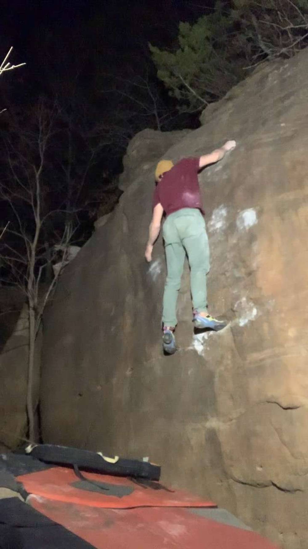 Never Been to Spain v8, Tulsa, OK - Beta Video from amalgamboulders