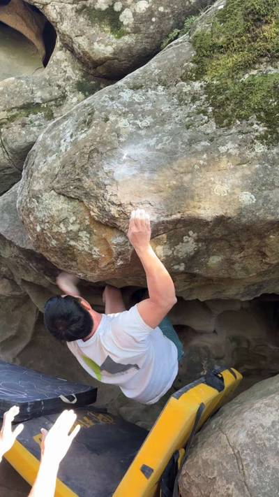 Kauk Traverse v6, Castle Rock State Park - Beta Video from austinclimbsweird