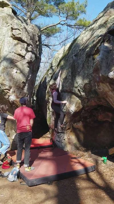 Fire Bowl v2, Hospital Boulders - Beta Video from stowblood