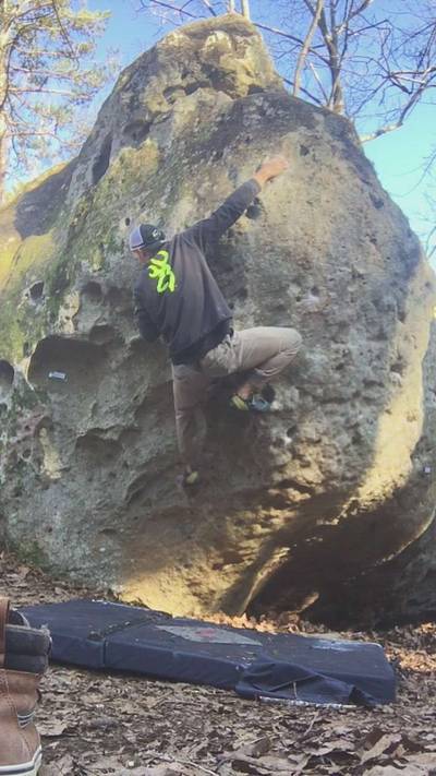 Cobble v5, Hospital Boulders - Beta Video from ericdabomb