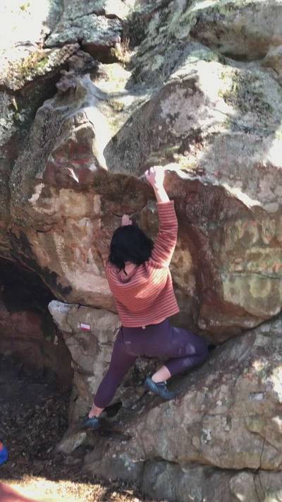 Bowl Fire v2, Hospital Boulders - Beta Video from almabclimbing