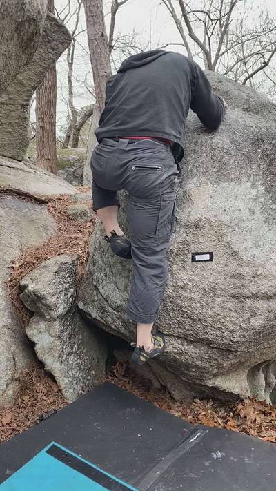 Ski-Bop v3, Boat Rock - Beta Video from Juan_Moreclimb