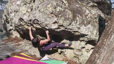 Coco Pebble v2, Hospital Boulders - Beta Video from almabclimbing