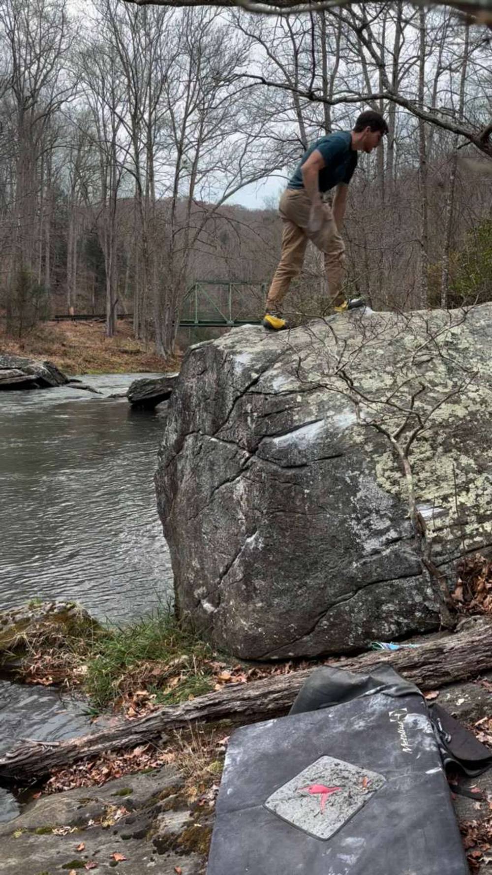 Polywog v4, Gunpowder Falls - Beta Video from dylanontherocks