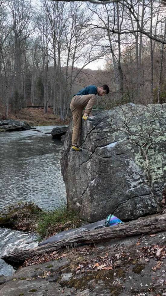 Tadpole v1, Gunpowder Falls - Beta Video from dylanontherocks