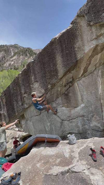 Blunder v3, Little Cottonwood Canyon - Beta Video from routesetter