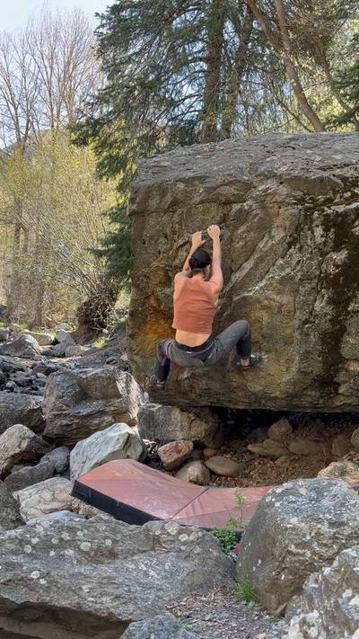 Birch Rails v5, Big Cottonwood Canyon - Beta Video from AGamble