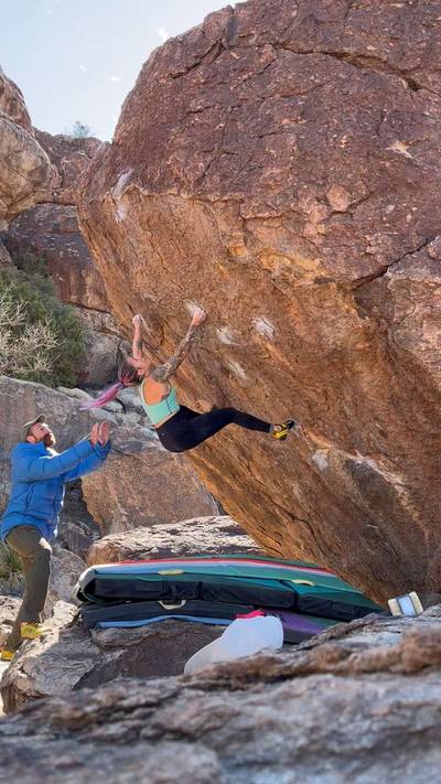 Frogger v9, Hueco Tanks - Beta Video from Caroleeena