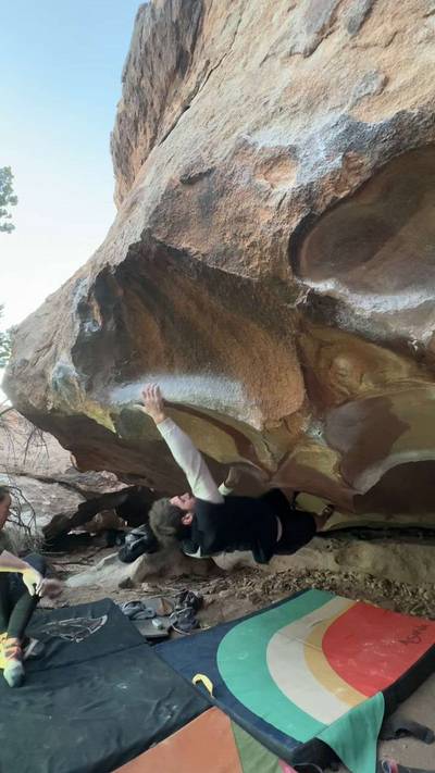 Speed Bump v7, Hueco Tanks - Beta Video from slapthesloper
