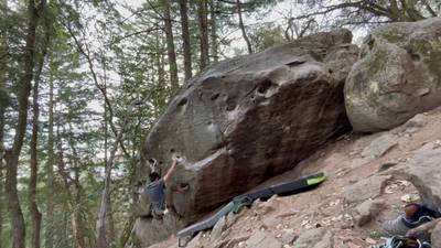 Lost Keys Traverse v6, Indian Rock - Beta Video from campuscutie