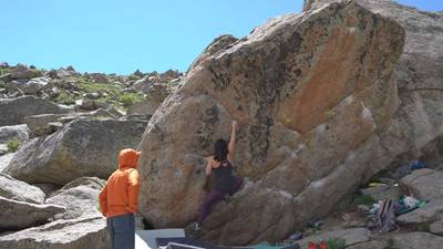 Chalk on Rock Warm Up v1, Lincoln Lake - Beta Video from jaylin
