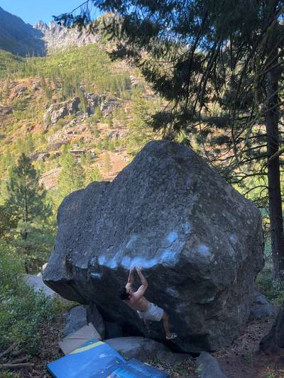 Mountain Man v9, Leavenworth - Beta Video from Boulderman_Climbs